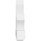 Ekena Millwork Redmond Architectural Grade PVC Gable Bracket, 48"W x 30"H x 6"D x 6"F, 15/12 Pitch GBP048X30X0606RED00 - alternate 3
